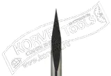 302-317510.    CARBIDE D3.175 H38 a10° . 3.175 Z3
