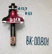 BK-00801.����� ��������� �������� D31,8 H17,3 R5,7 �8 #9256