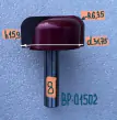 BP-01502. ����� ������� �������� D31.75 R6.35 H15.9 TL61 �8 #10635