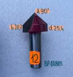 BP-00805 ����� ������� ����������� V-form D25,4 H20,7 �90� �12 #9305