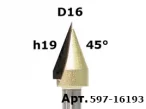 597-16193. 35-����� ������� V-form D16 h19 H23 �45�Z1 TL68 X8