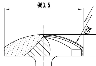 32-9263532.    D63.5 H17.5 R53 TL53 12