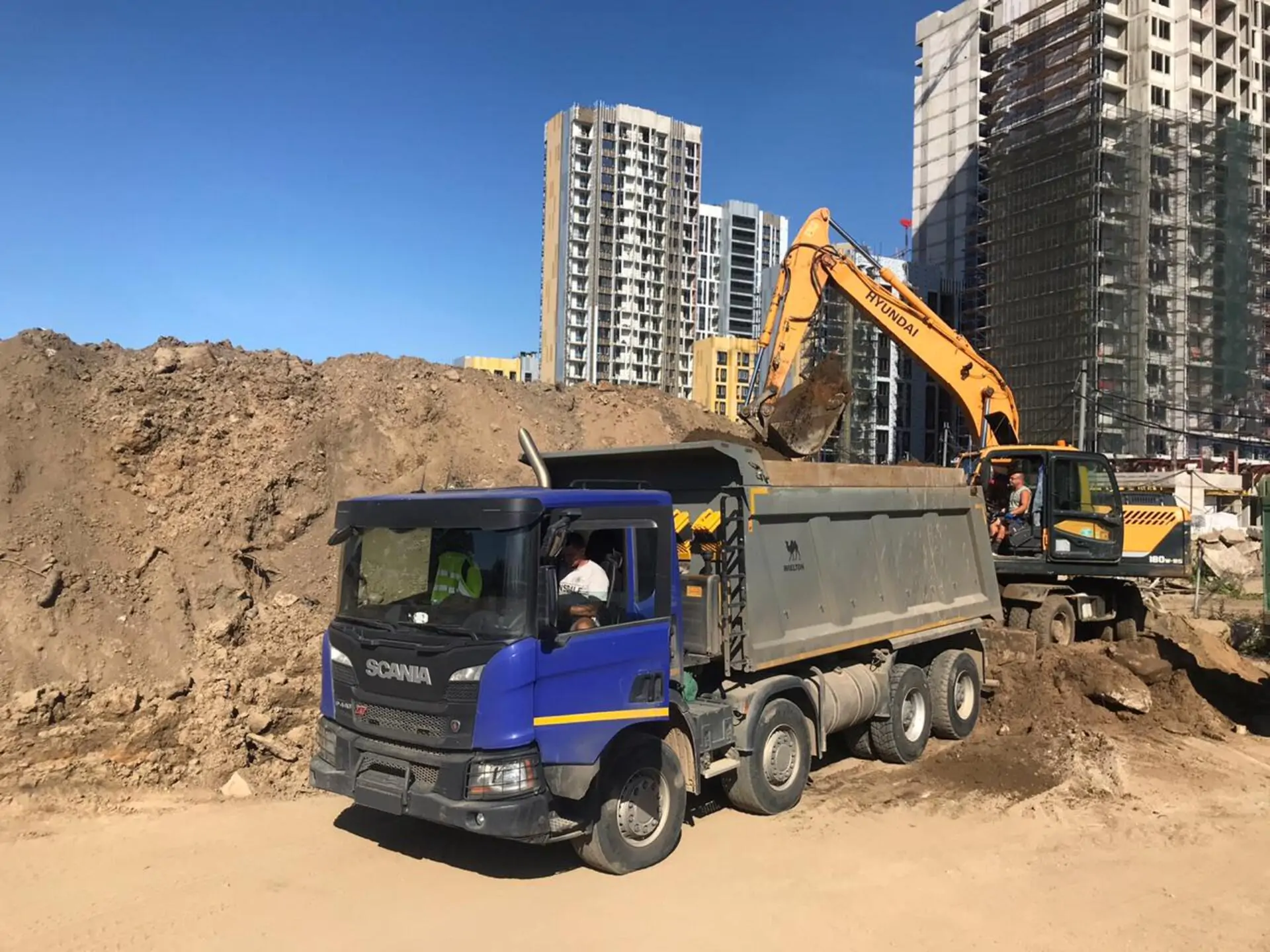 Вывоз грунта