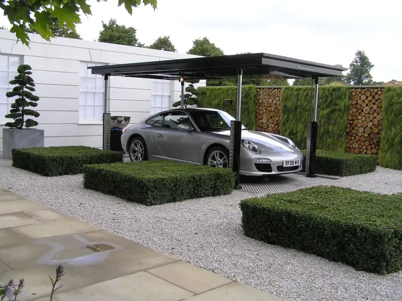 Как сделать парковку для автомобиля из щебня?